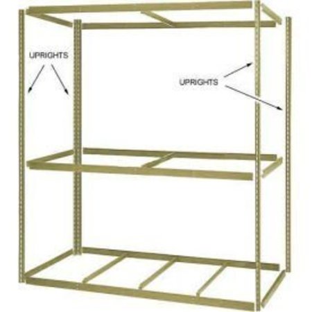 GLOBAL EQUIPMENT 5' High Tan Angle Post Set of 4 790CP106